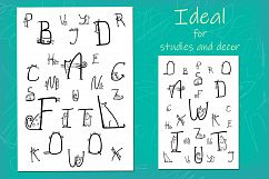 KotoLetters - clip-art, 2 Alphabets, posters, cards Product Image 4