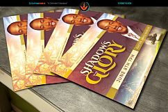 Shadows of His Glory Church Flyer Template Product Image 2