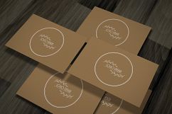 Business card mockup. Product place. Product Image 5
