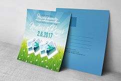 Happy Memory Postcard Product Image 1