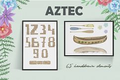 Aztecs. Tribal Set. part2 Product Image 5