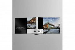 Architecture Portfolio A4 Landscape Template Product Image 5