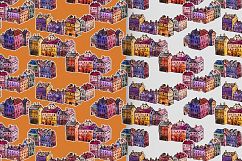 Watercolor architectural patterns Product Image 4