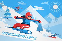 Snowboarding People Product Image 4