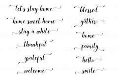 Wooden Words SVG Sayings SVG Quotes SVG Wall Decor SVG Product Image 1