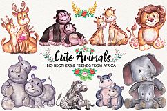 Watercolor Cute Animals Product Image 2
