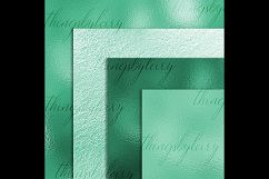 42 Mint and Teal Metallic Foil Texture Digital Papers Product Image 2