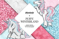 Winter Digital Paper Product Image 1