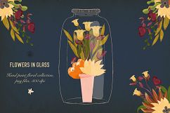 Flowers in Glass Product Image 1