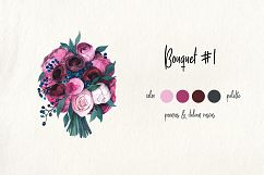 Bridal Bouquets: floral watercolor collection Product Image 3
