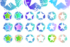 Summer stars. Abstract elements. Product Image 2