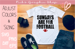 Football Svg, Sunday Football Svg, Football Shirt Svg Product Image 1