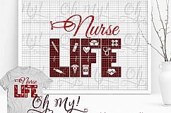 Nurse Life - SVG Cutting File Product Image 1
