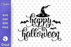 Happy Halloween SVG DXF, Halloween SVG Cutting File Product Image 1