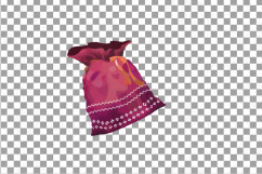 Christmas Elements watercolor clip art, Printable PNG files Product Image 7