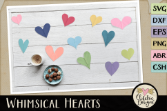 Hearts SVG &amp; DXF Cutting files, Shapes, Photoshop Brushes Product Image 2