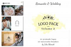 Logo Pack Vol.2. Romantic &amp; Wedding Product Image 1