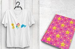 BABY-MERMAIDS, digital papers Product Image 5