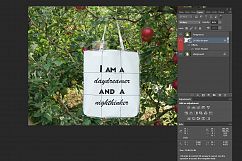 Tote bag mockup, Totes mock up, Bag mockups, nature mock up, psd smart tote bags stock photo Product Image 3