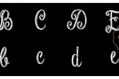 Chalk Alphabet Clipart - Chalkboard Letters Product Image 2