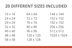 100 Photo &amp; Text Editing Line Multicolor B/G Icons Product Image 4