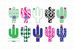 Cactus Bundle SVG Cut Files, Cactus Clipart,  Product Image 1