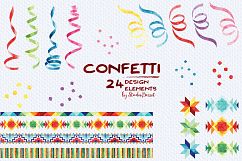 Confetti - Watercolor Illustrations Product Image 3