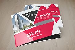 Multiuse Business Square Trifold Brochure Product Image 1