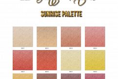 Sunrise Palette Glitter Backgrounds Product Image 2