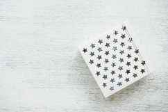 Collection of 7  patterns with silver flicker Product Image 2