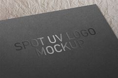Spot UV Logo Mockup Product Image 1