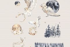 EPHEMERAL contemporary watercolor design set Product Image 17