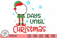 Christmas Countdown, Christmas SVG Product Image 1