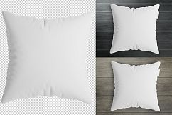Square pillow mockup. Product mockup. Product Image 5