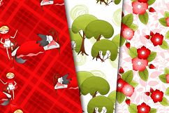 Little red riding hood pattern Product Image 2