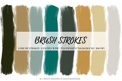 Brush Strokes, Digital Brush Strokes Product Image 1