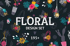 Floral design set 195+ Product Image 1