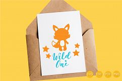 wild-one cutting files svg, dxf, pdf, eps included - cut files for cricut and silhouette - Cutting Files SG Product Image 3