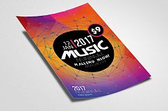Techno Music Party Flyer Product Image 2