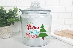 Believe in the Magic - Christmas SVG Cut File - DXF PNG EPS Product Image 9