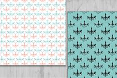  Vintage Digital Paper, Elegant Digital Paper, victorian digital paper, digital scapbooking, scrapbooking paper, chandelier digital paper. Product Image 2