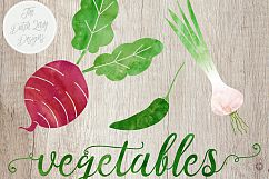 Vegetable &amp; Produce Clipart Set Product Image 6