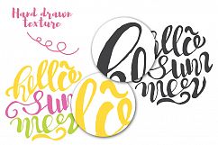 Handwritten travel &amp; summer lettering Product Image 10