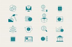 Bitcoin Icons Product Image 1