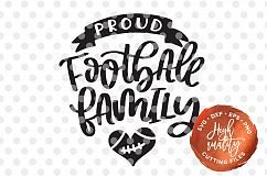 Proud Football Family SVG, Football SVG, Family SVG Product Image 2