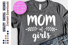 Mom Of Girls Svg Mom Life svg Mother's Day Gift Mom svg Product Image 1