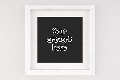 Modern square frame mockup art print Product Image 1