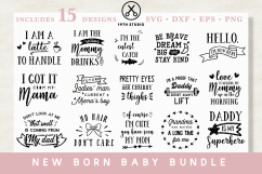 New Born baby SVG Bundle - MB20 Product Image 1