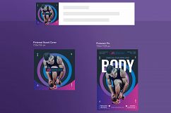 Personal Training Gym Design Templates Bundle Product Image 17