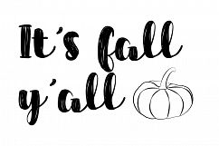 AA33 - It&#039;s fall y&#039;all Bundle-Pumpkin- fall- SVG Cut File Product Image 2